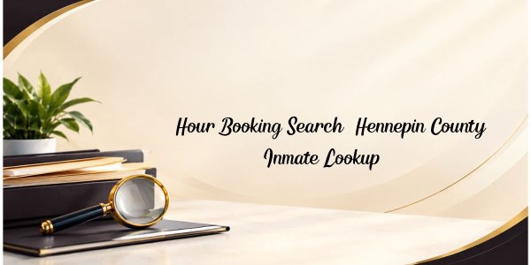 24 Hour Booking Search: Hennepin County Inmate Lookup